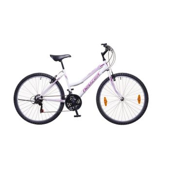   Neuzer Nelson 18 26" női kerékpár fehér bíbor mályva 17