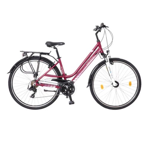 Neuzer Ravenna 100 női kerékpár padlizsán 17"