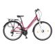 Neuzer Ravenna 100 női kerékpár padlizsán 17"