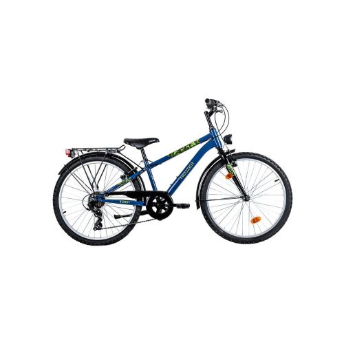 Neuzer Bobby city 24" gyermek kerékpár kék fekete