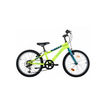 Neuzer Bobby 20" gyermek kerékpár 6S sárga türkiz