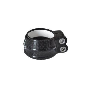 PRO nyeregcső bilincs karbon 34.9 fekete