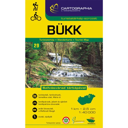 Bükk turistatérkép