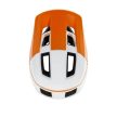 Kross bukósisak full face S fehér narancs