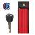 Abus uGrip BORDO 5700 100 cm piros lakat