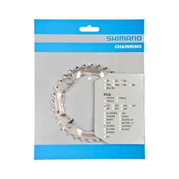 Shimano lánckerék 34F ezüst FCM532